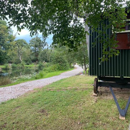 The Shepherd'S Hut - Wild Escapes Wrenbury Off Grid Glamping - Ages 12 And Over Baddiley Luaran gambar
